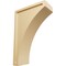 Ekena Millwork 3"W x 6 1/2"D x 10"H Large Lawson Wood Corbel, Maple CORW03X06X10LWMA - alternate 1